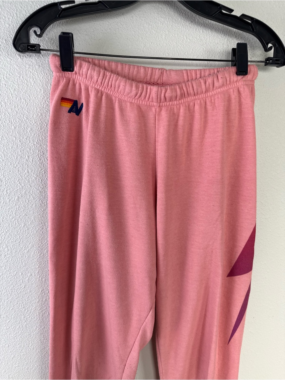 Aviator Nation Bolt Fade Sweatpants Pants Petal/Pink Purple Casual Women’s Small - Picture 5 of 13